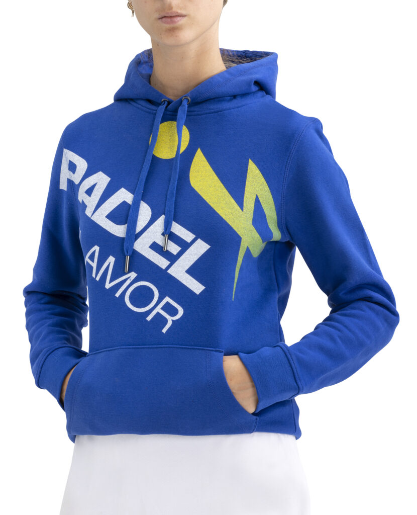 Felpa in cotone padel donna online