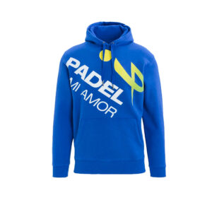 Men's China Blue Padel Sweatshirt in PST Fabric