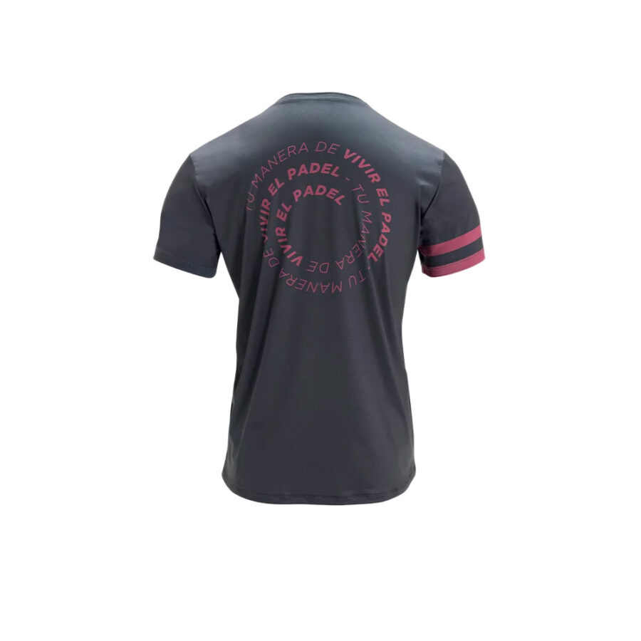 t-shirt_padel-espiral_men's_black_front