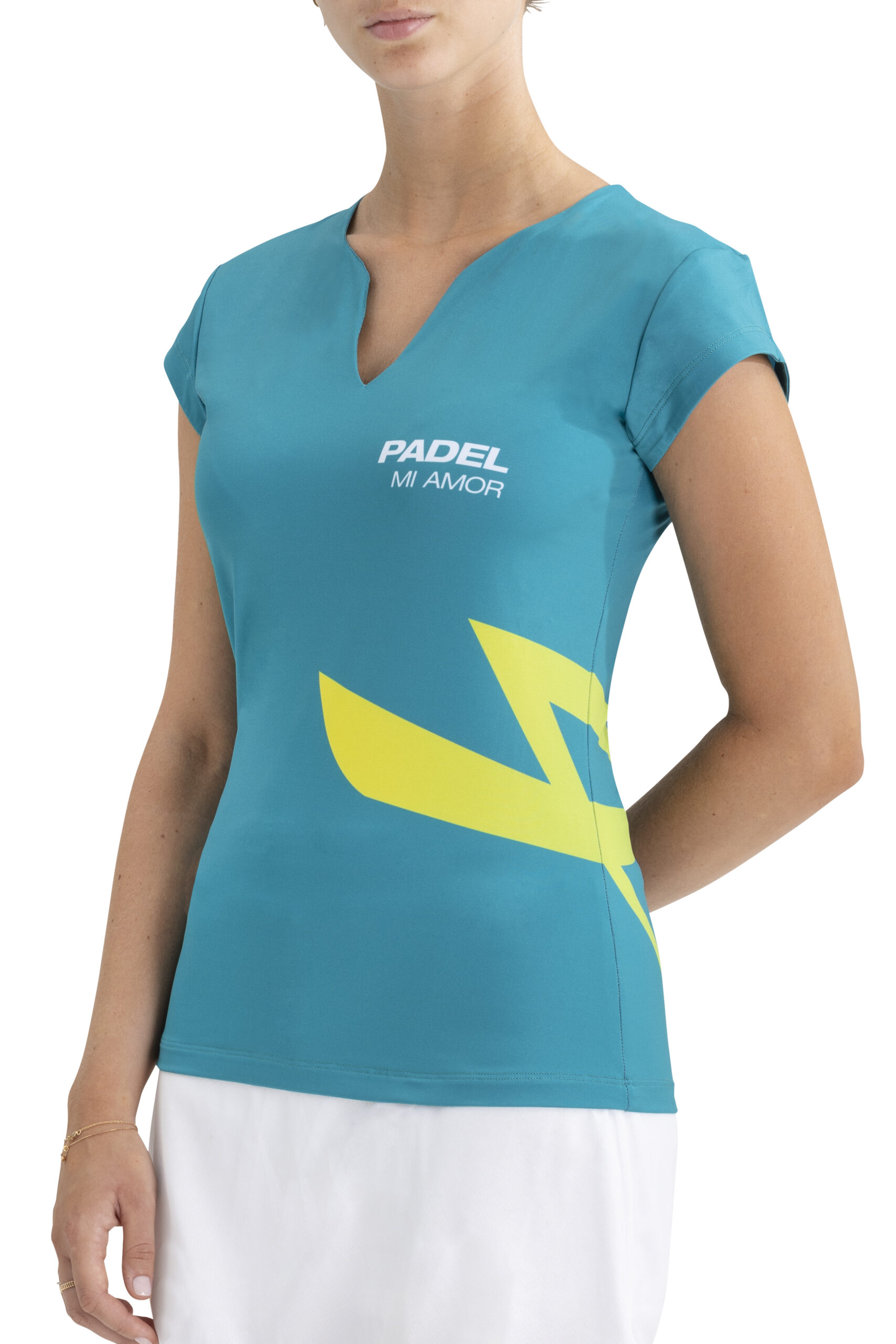 Maglietta traspirante padel donna
