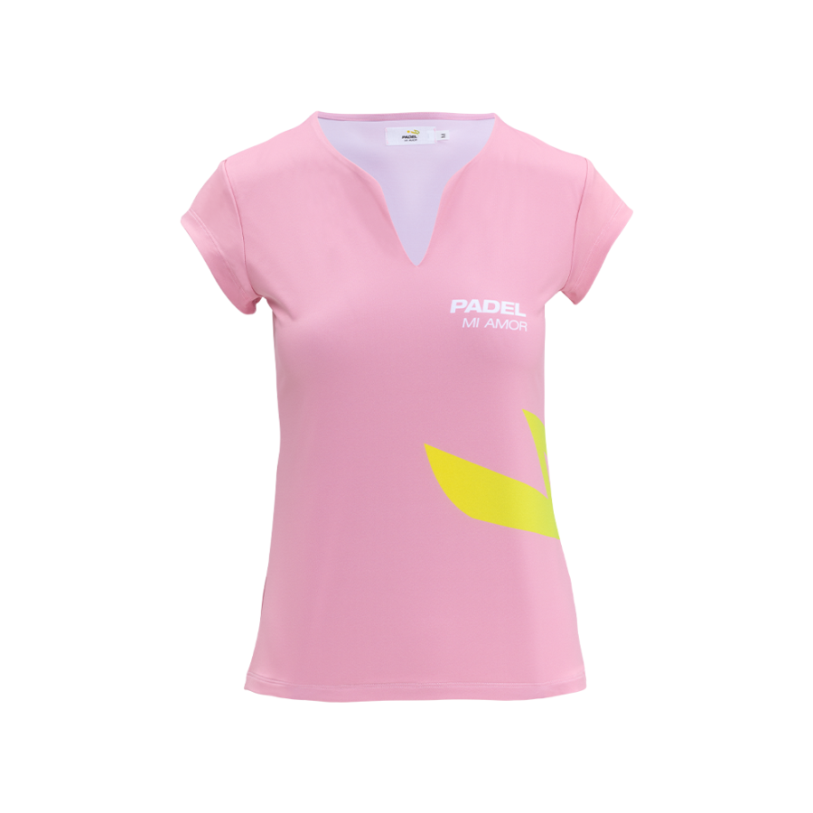 ICON Women's Padel Shirt - Pink
