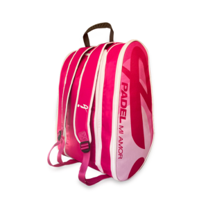 Fuchsia Padel Bag (back)