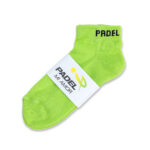 green-padel-sock