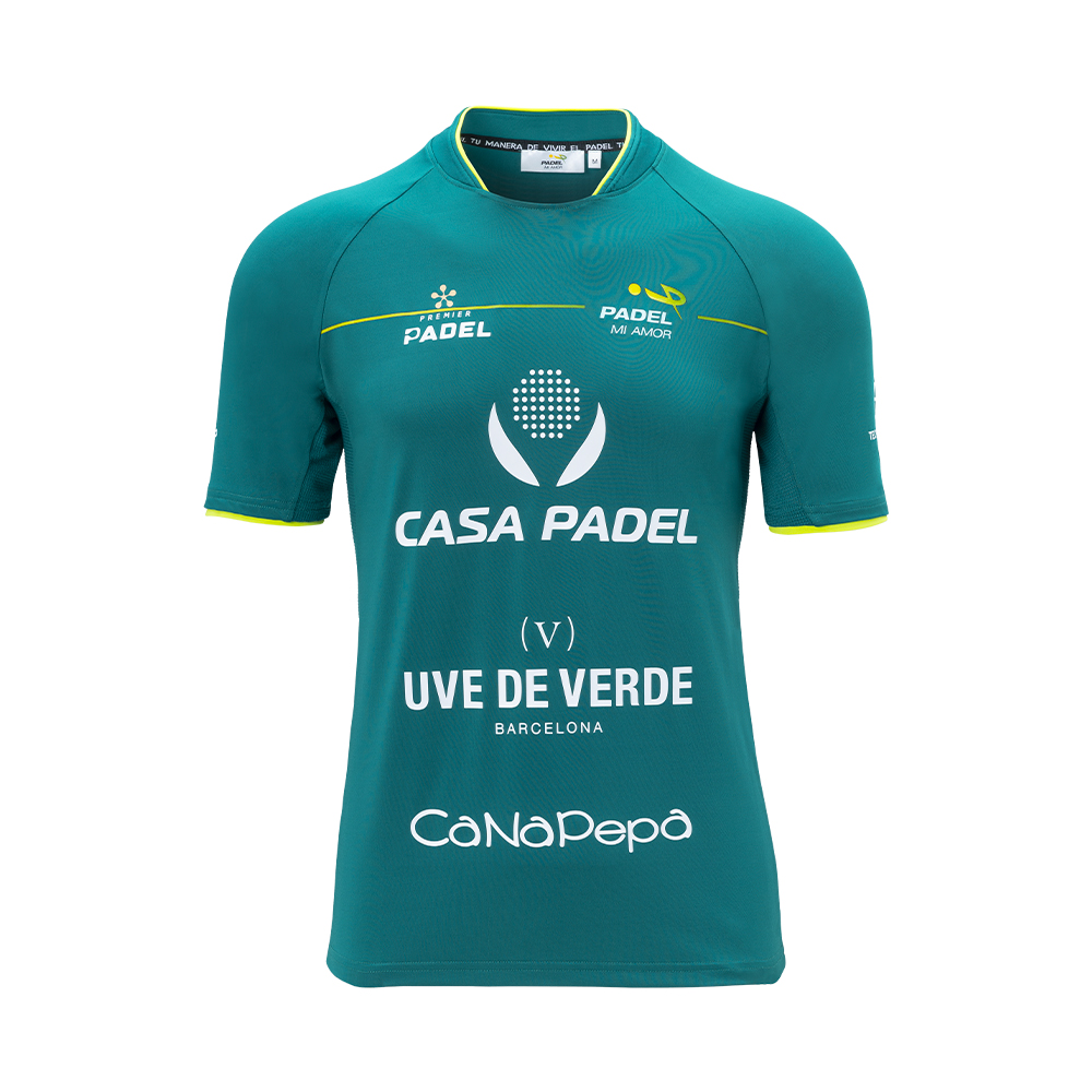 TEO ZAPATA Competition Jersey in Petrol Green
