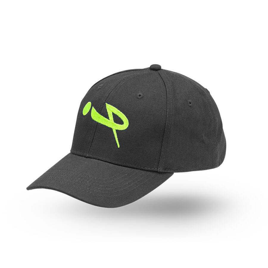Cappellino Padelmiamor Nero/Lime