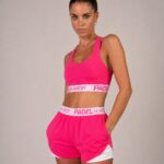 Fuchsia Stoccolma sports bra