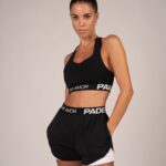 Black Stoccolma sports bra